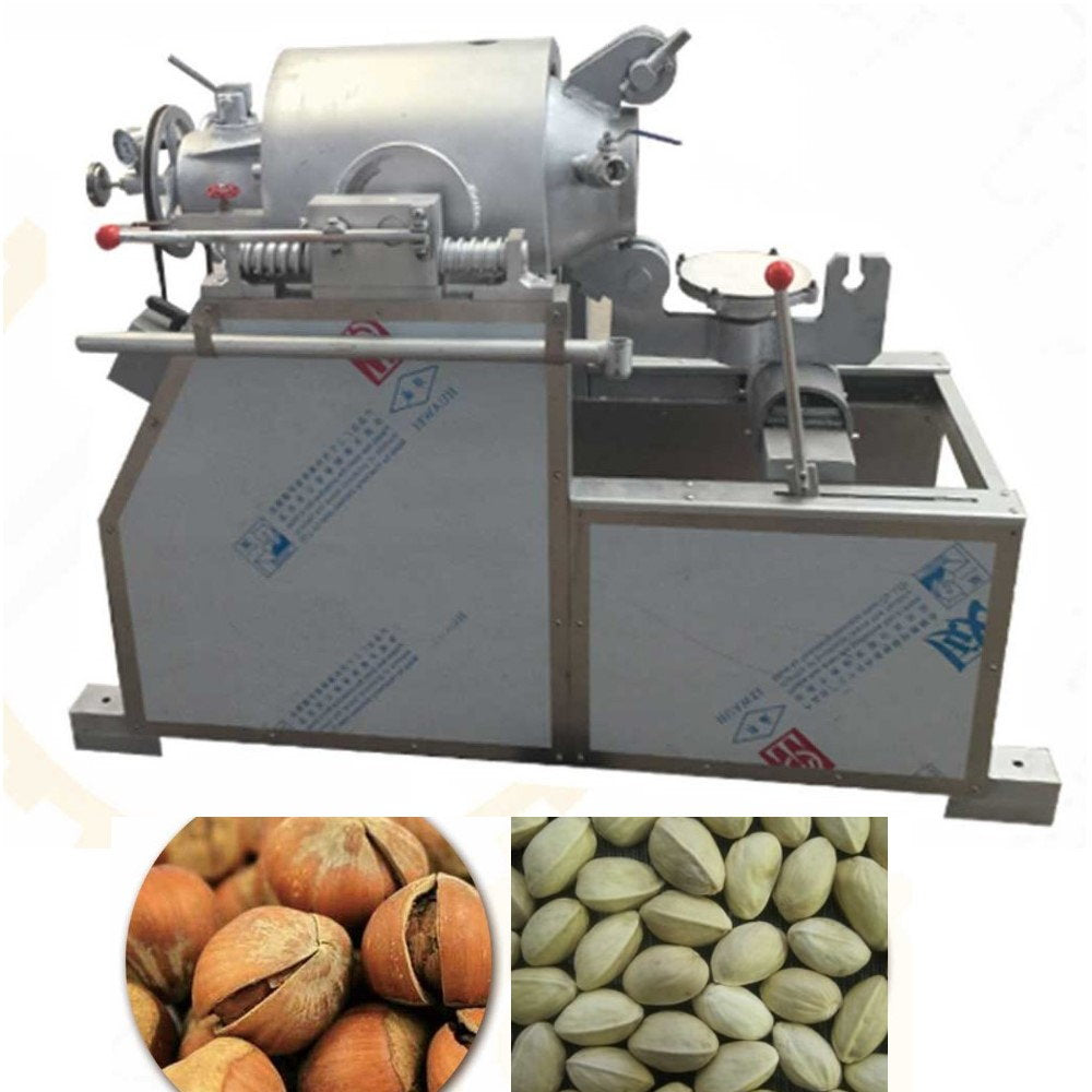 Partidor canon pistachio pistacho de frutos cerradas $6.6M pelador maquina para expandir inflar dilatar granos cereales