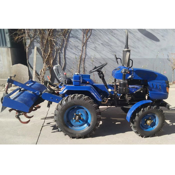 Mini tractor 2WD diesel 22hp 4 rueda con rotovator $5900000 (usa accesorios de motocultivador 15hp)