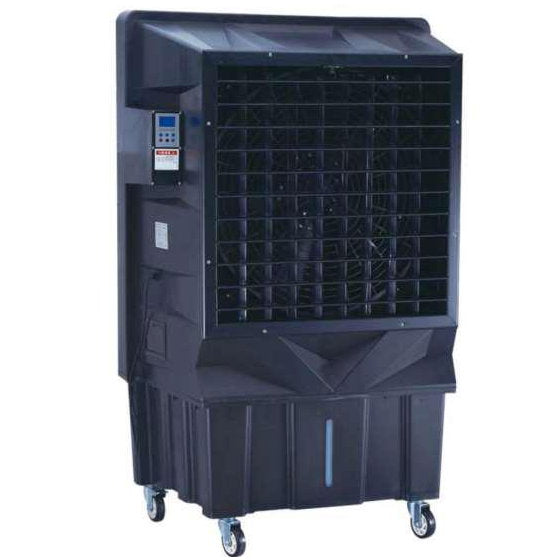 V Enfriador de aire evaporativo industrial portatil 750W 22000CBMH 112x68x170cm $1.2m ventilador