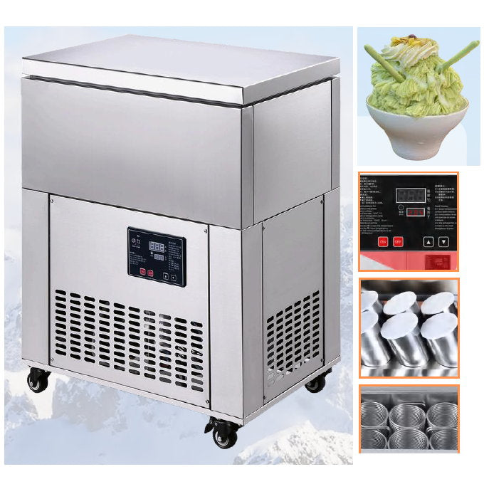 0 Maquina de helado ice bricks 1200W 6potesx2.2L $1600000 bloques de helado ice block