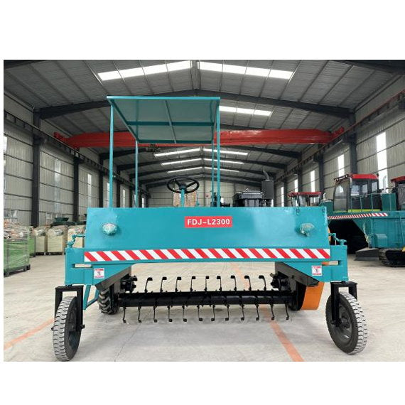 0 Volteadora mezcladora revolvedora de compost autopropulsada 22hp ancho 2.4m $18m