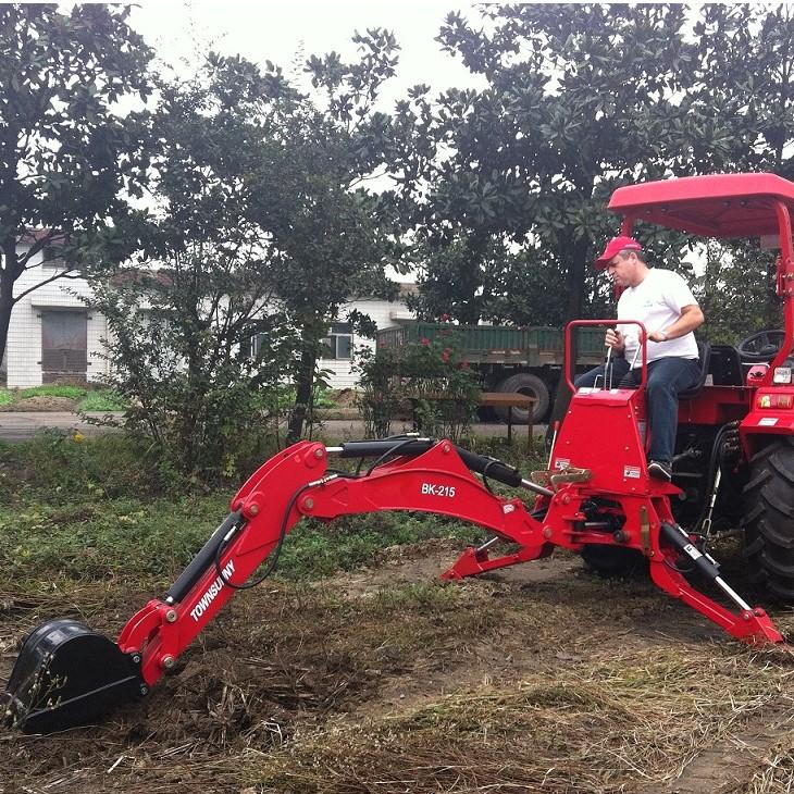Aguilon tractor 40-70hp CAT II $5.4M brazo retro excavadora hidraulica