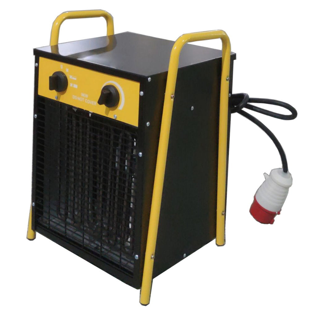 Turbo calefactor electrico industrial trifasico SK9 9KW $228000 380V (espacio cerrado)